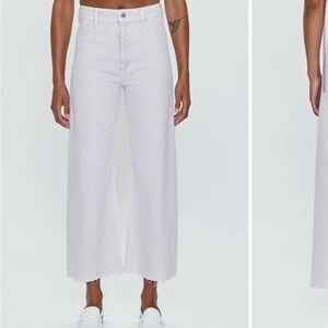 Pistola wide leg lavender jean